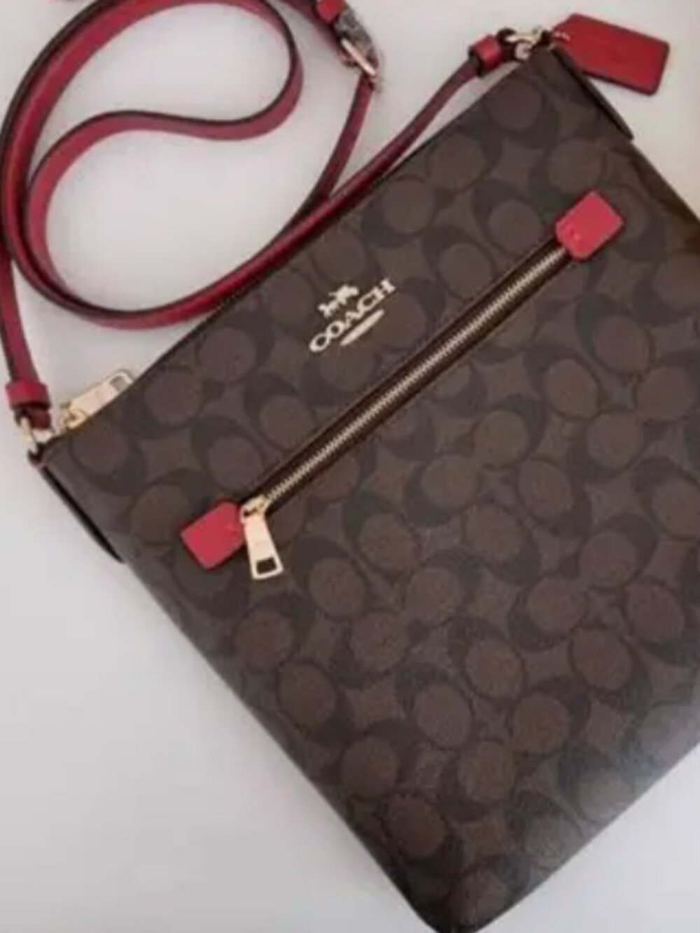 Coach Rowan File Bag NWOT